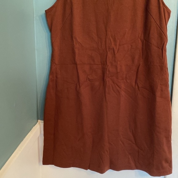 Everlane Brown Sleeveless Dress - Picture 4 of 8